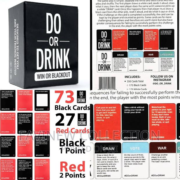 Do or Drink, Win or Blackout
