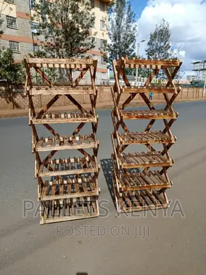 Pallets Shoe Rack- 7layer Shoe Organizer. (#SE030)