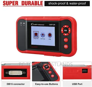 LAUNCH CRP129 Car OBD2 Scanner Code Reader Check Engine ABS
