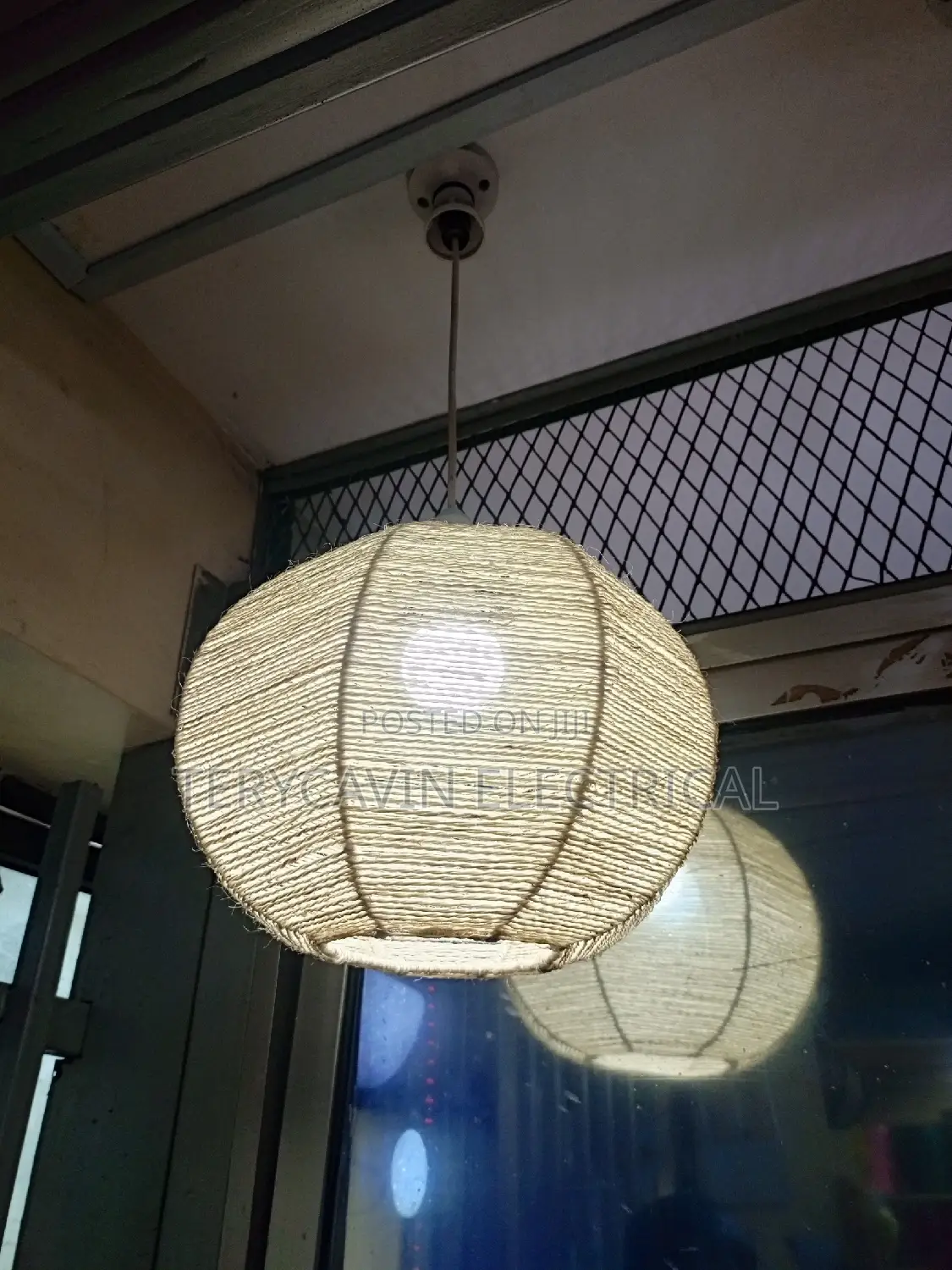 Big Ceiling Sisal Light Shades