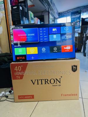 Vitron 40 Inches Smart Android Frameless Tv - main view