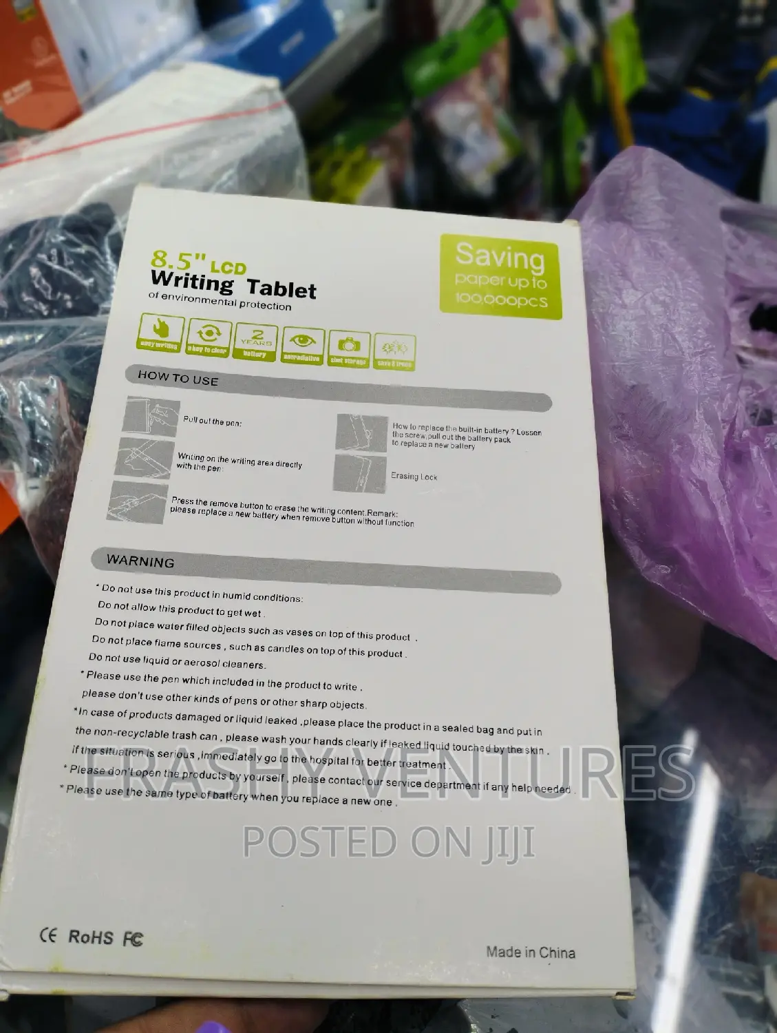 8'5 LCD Writing Tablet