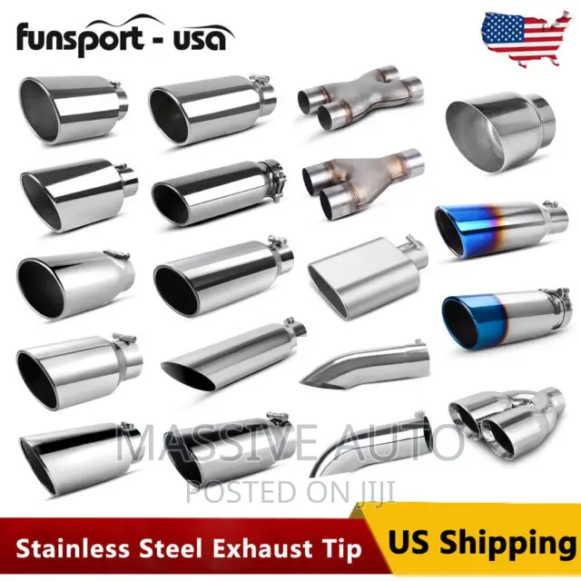 Stainless Steel Exhaust Tips/ Universal Tips