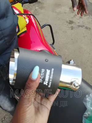 Carbon Finished Exhaust Tip/ Black Exhaust System