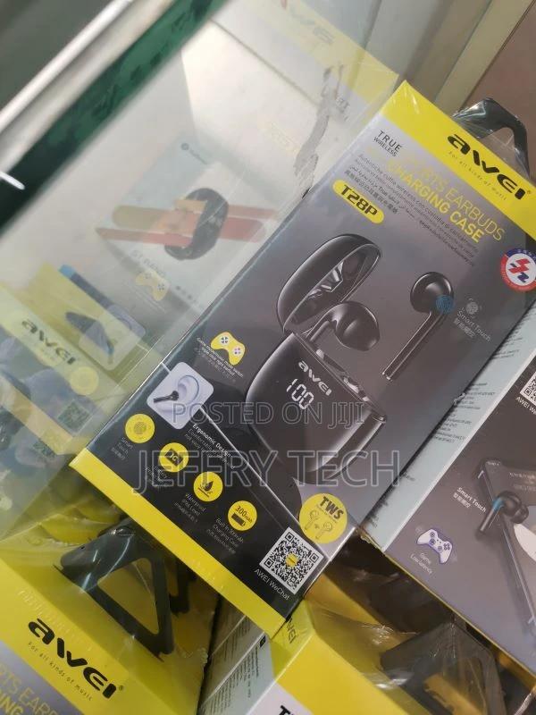 AWEI T28P Wireless Earbuds Bluetooth In Ear Light-weight Hea - thumbnail 2