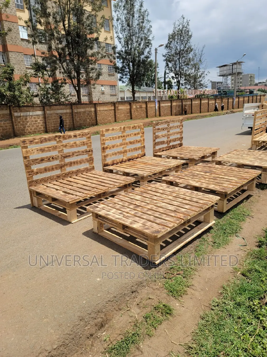 Pallet Bed - Detachable Pallets Bed - Pallet Bed - 4 By6 Bed