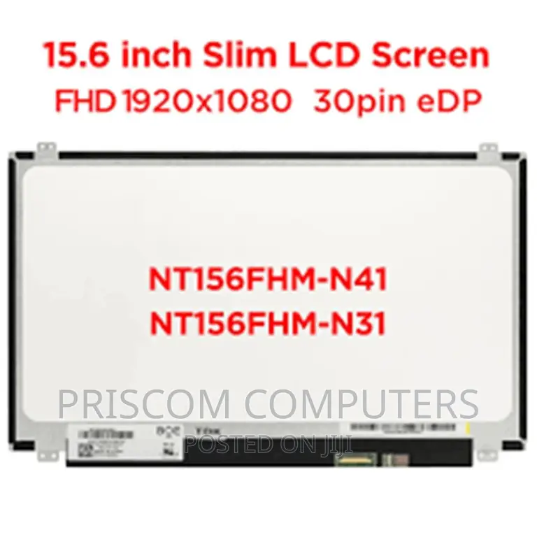 Laptop Screen for HP, Dell, Lenovo, Acer, Asus,Toshiba 15.6"