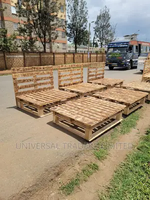 Pallets Bed - Wooden Pallets Bed - Blazed Pallets Bed - 4*6