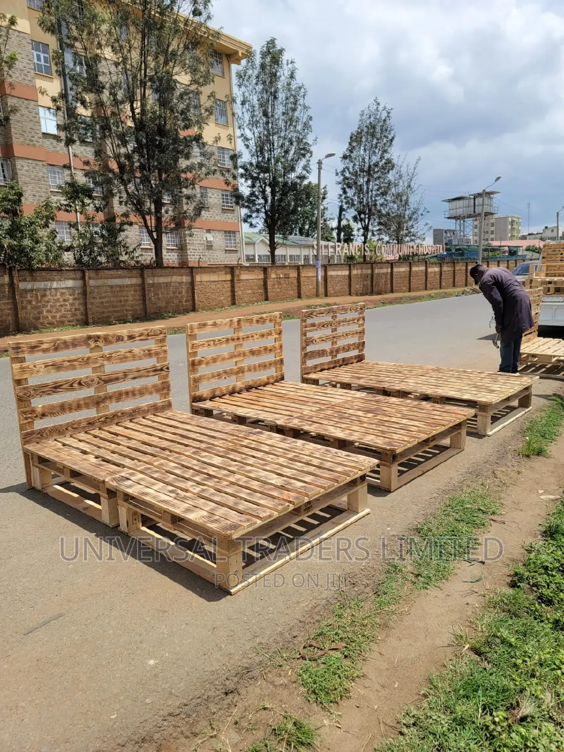 Pallets Bed - Wooden Beds Made From Pallets - 4x6 Pallet Bed