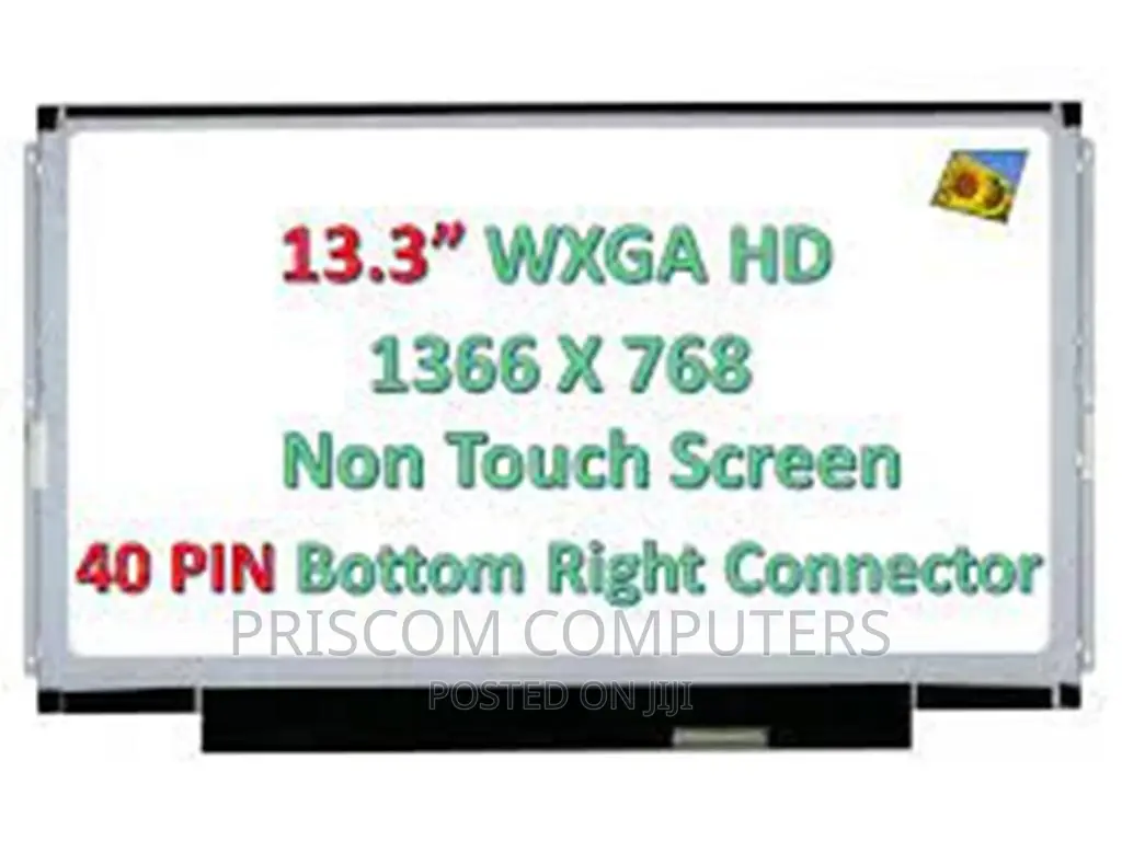 Laptop Screen for HP, Dell, Lenovo, Acer, Asus,Toshiba 13.3"
