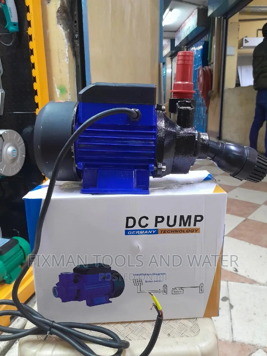 Solar Booster Water Pump 280 W 24 v 25M Head