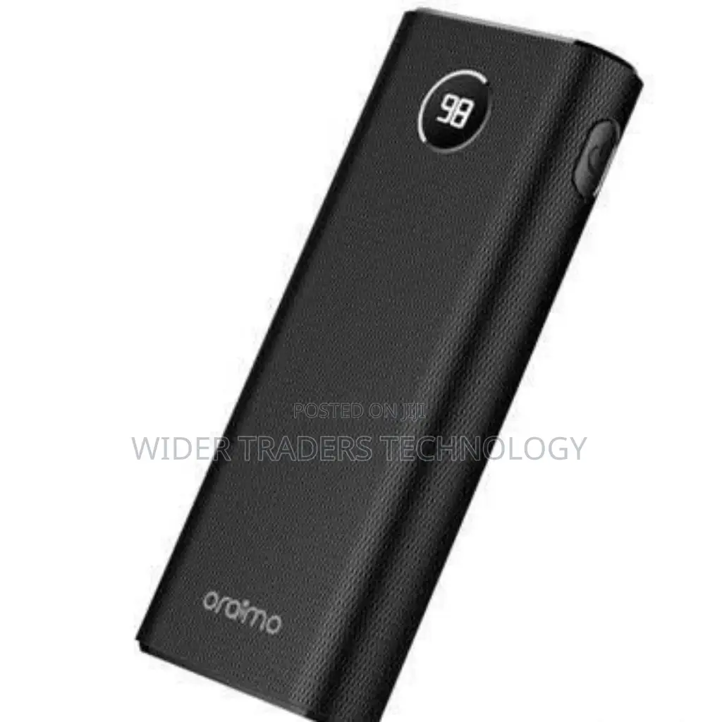 Oraimo Power Bank 10000mah OPB-P112D With LED Black/White