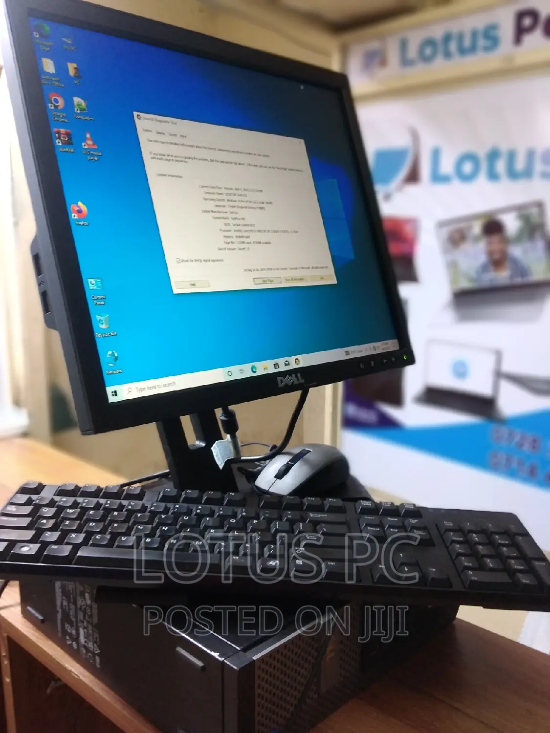 Desktop Computer Dell OptiPlex 390 4GB Intel Core I5 HDD 500GB