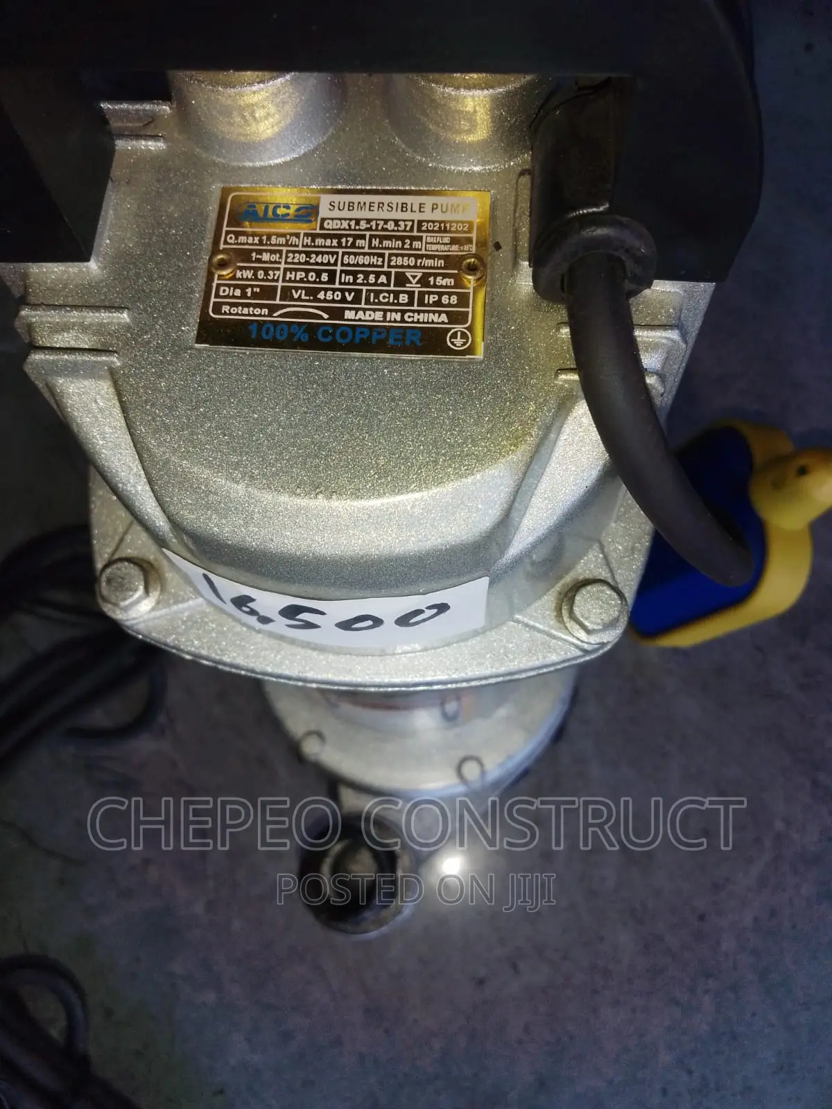 Maxpolar Electric Submersible Water Pump 1hp Maxpolar 35 Met