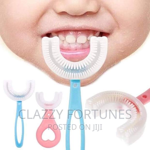 Babies Silicone U Shaped Toothbrush