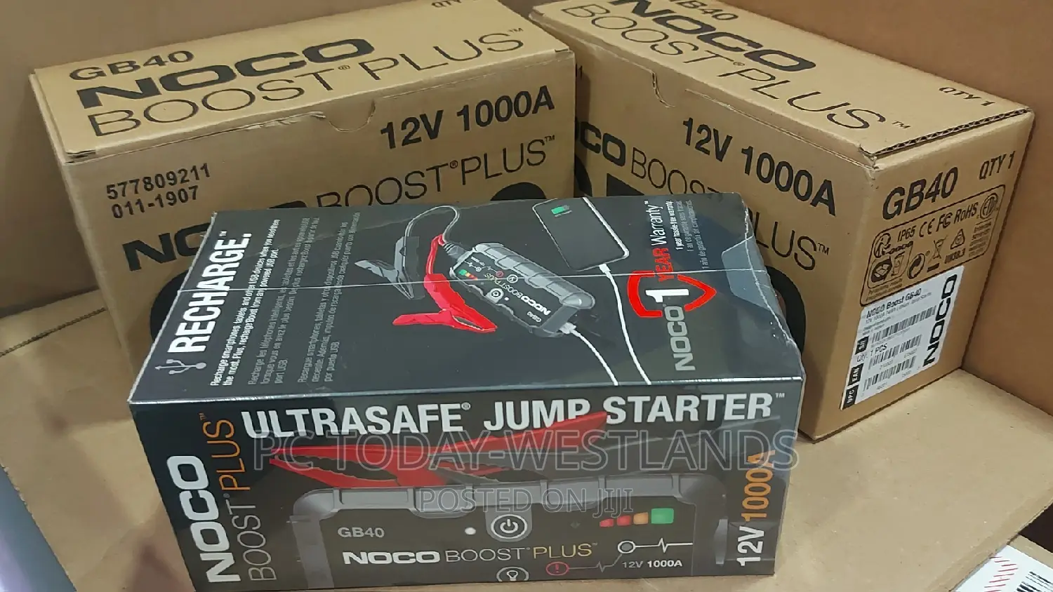 Noco Boost Plus Gb40 1000a Ultrasafe Carbattery Jump Starter