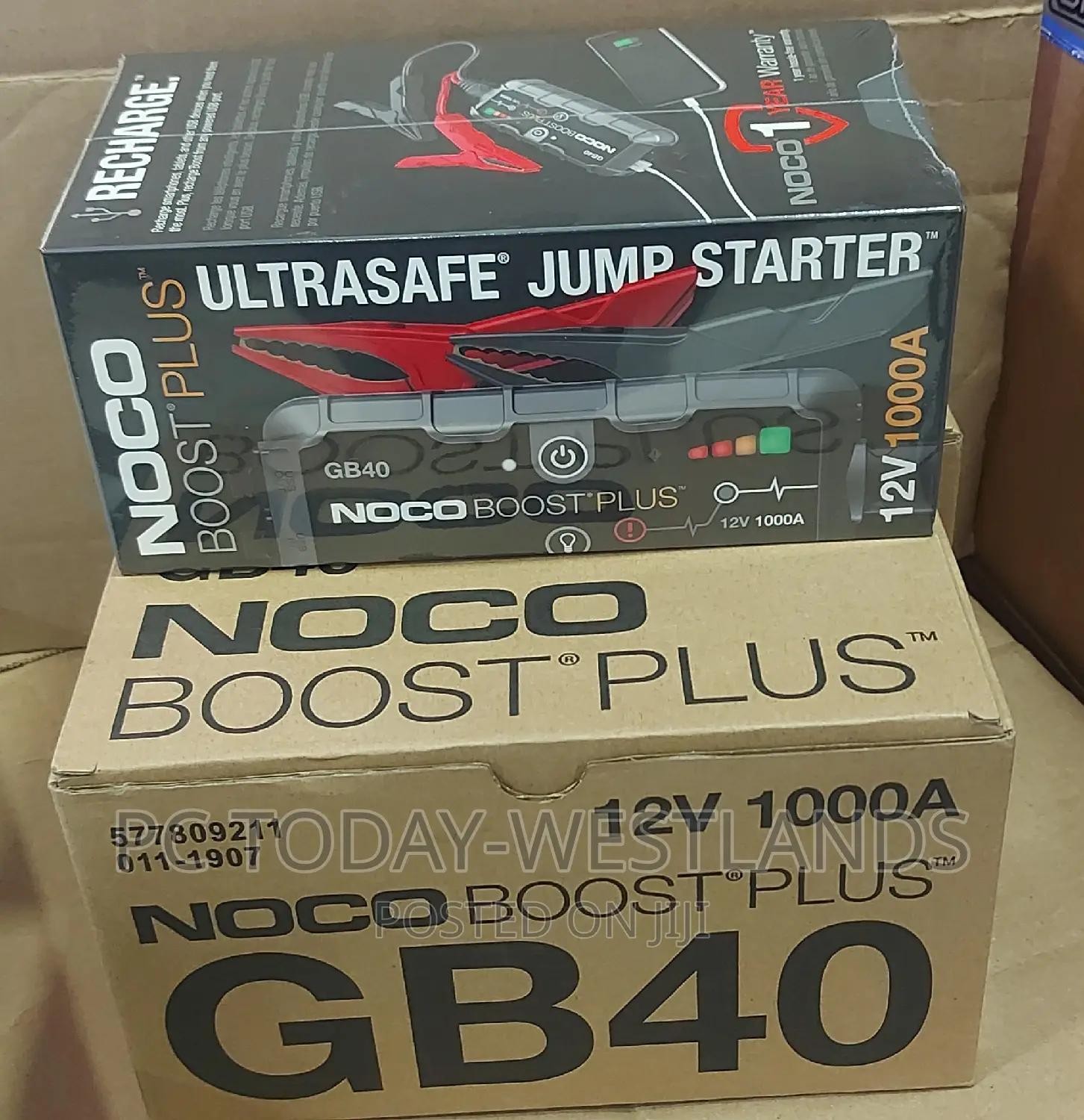 Noco Boost Plus Gb40 1000a Ultrasafe Carbattery Jump Starter