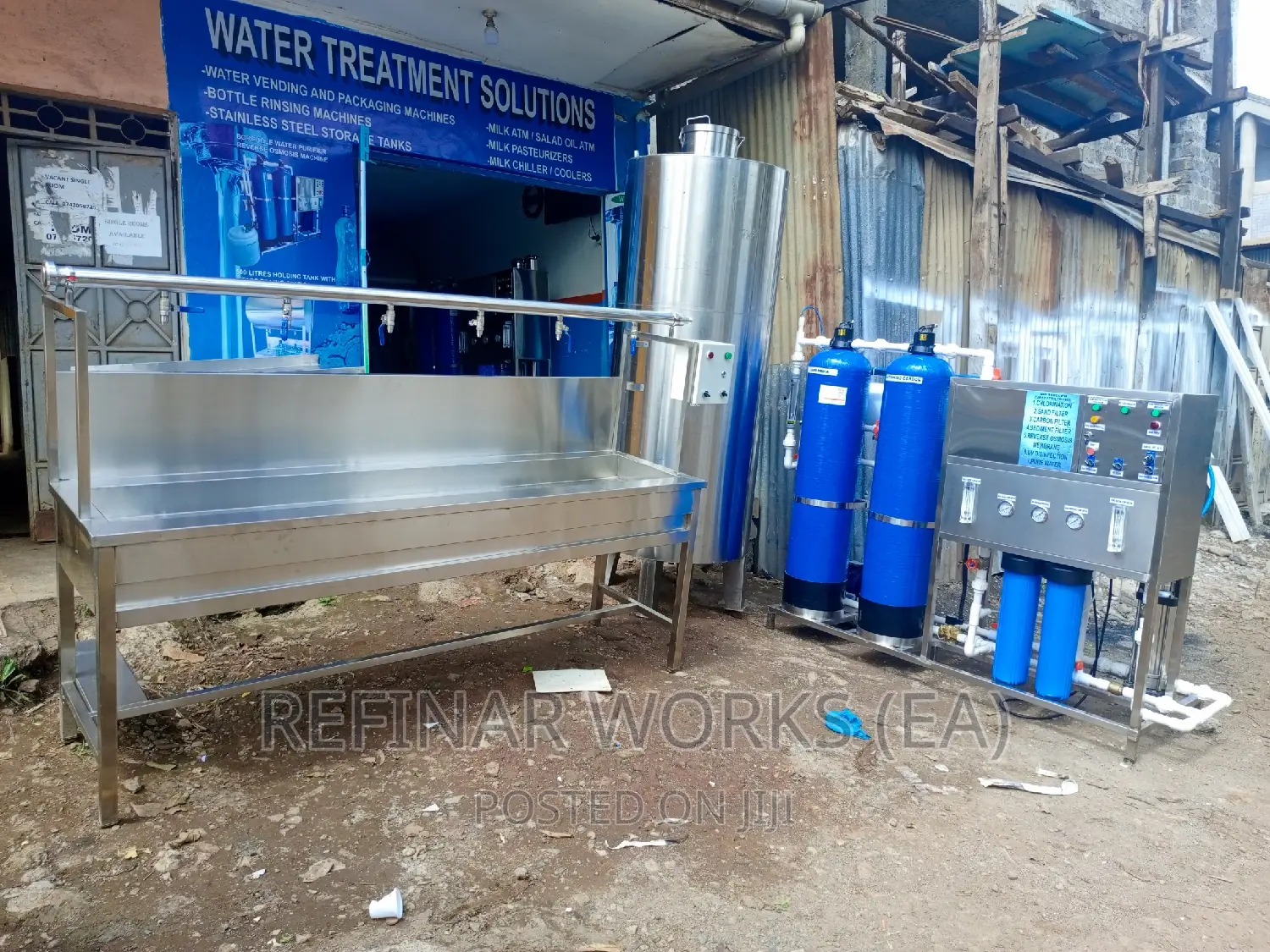 Reverse Osmosis Water Purifier Machines - Bottling Business