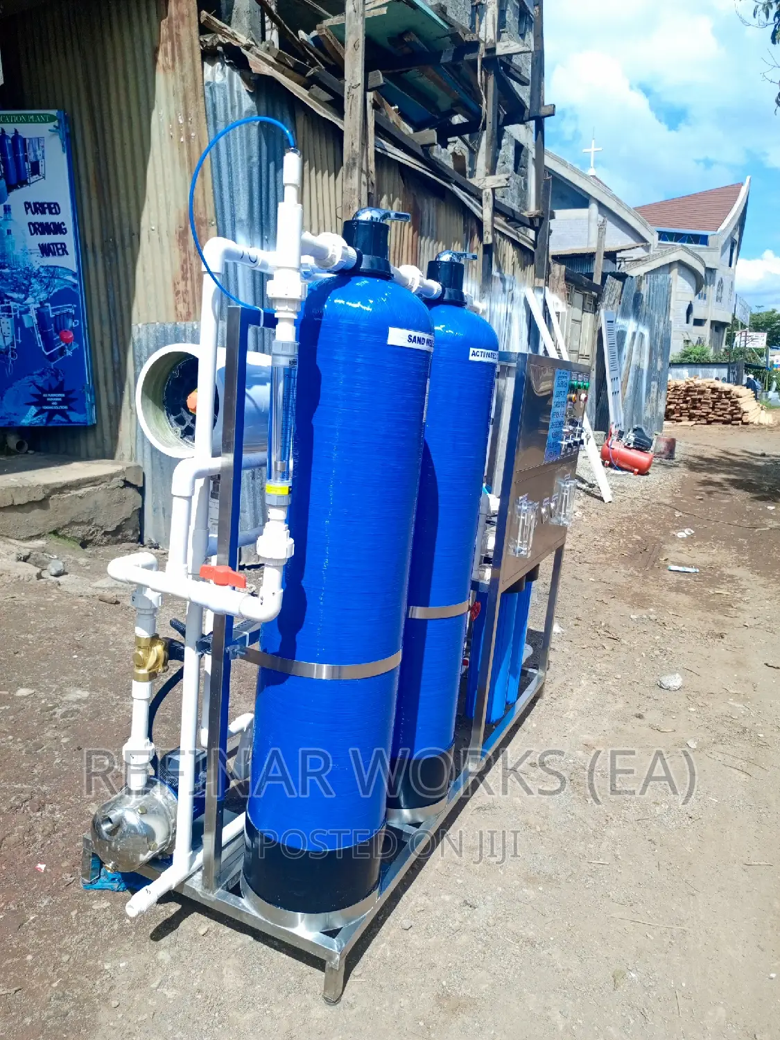Reverse Osmosis Water Purifier Machines - Bottling Business