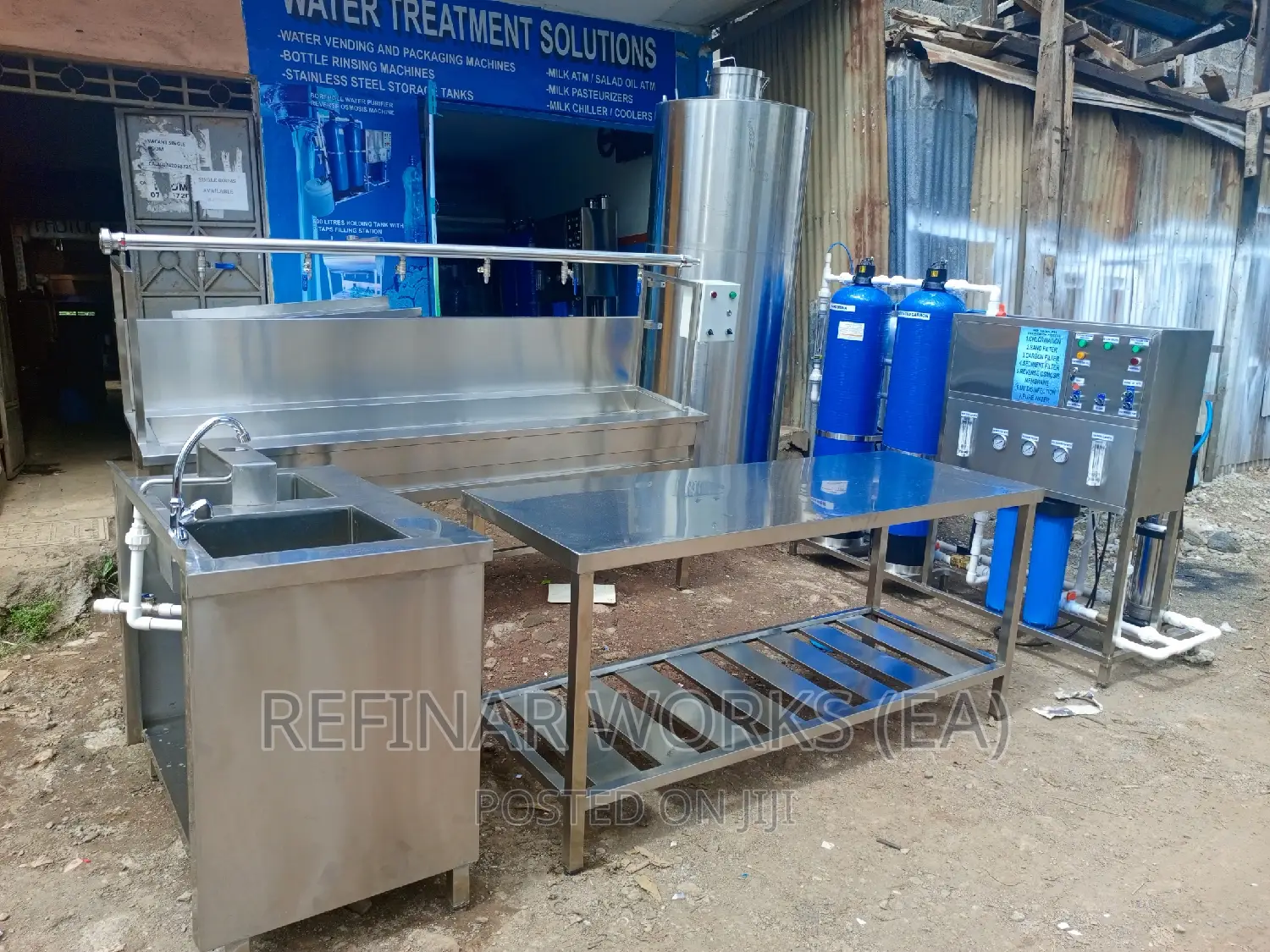 Reverse Osmosis Water Purifier Machines - Bottling Business