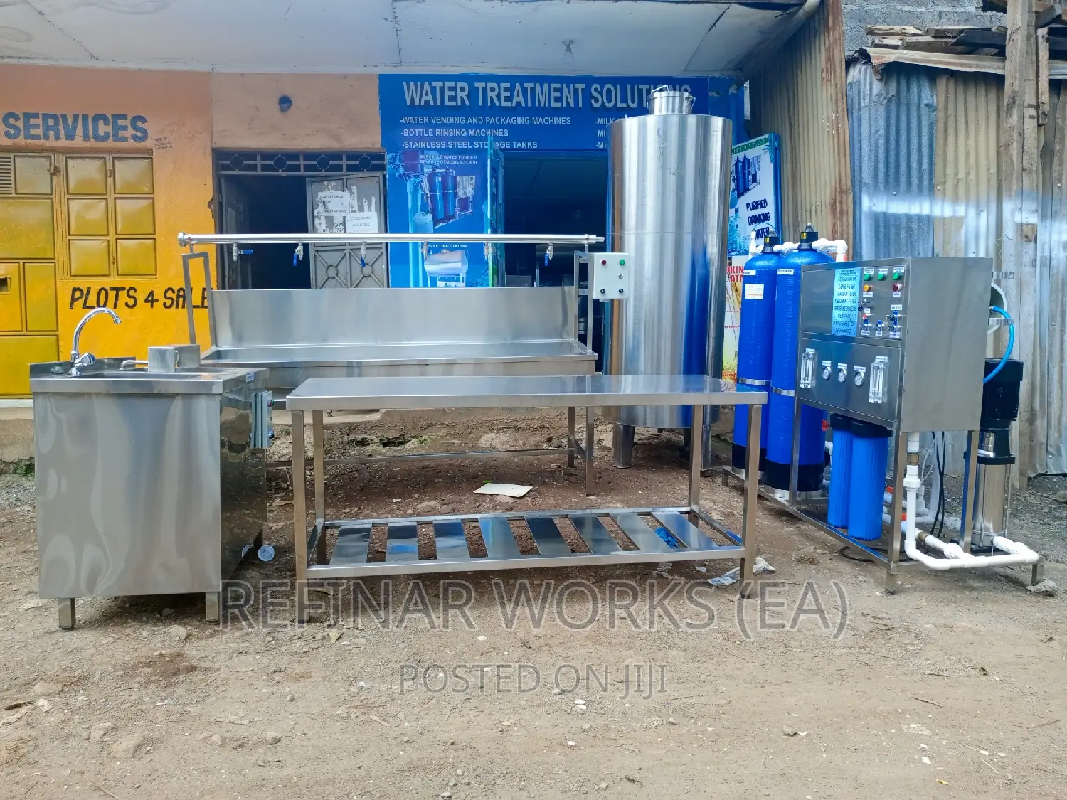Reverse Osmosis Water Treatment Machine 1000 Liters Per Hour