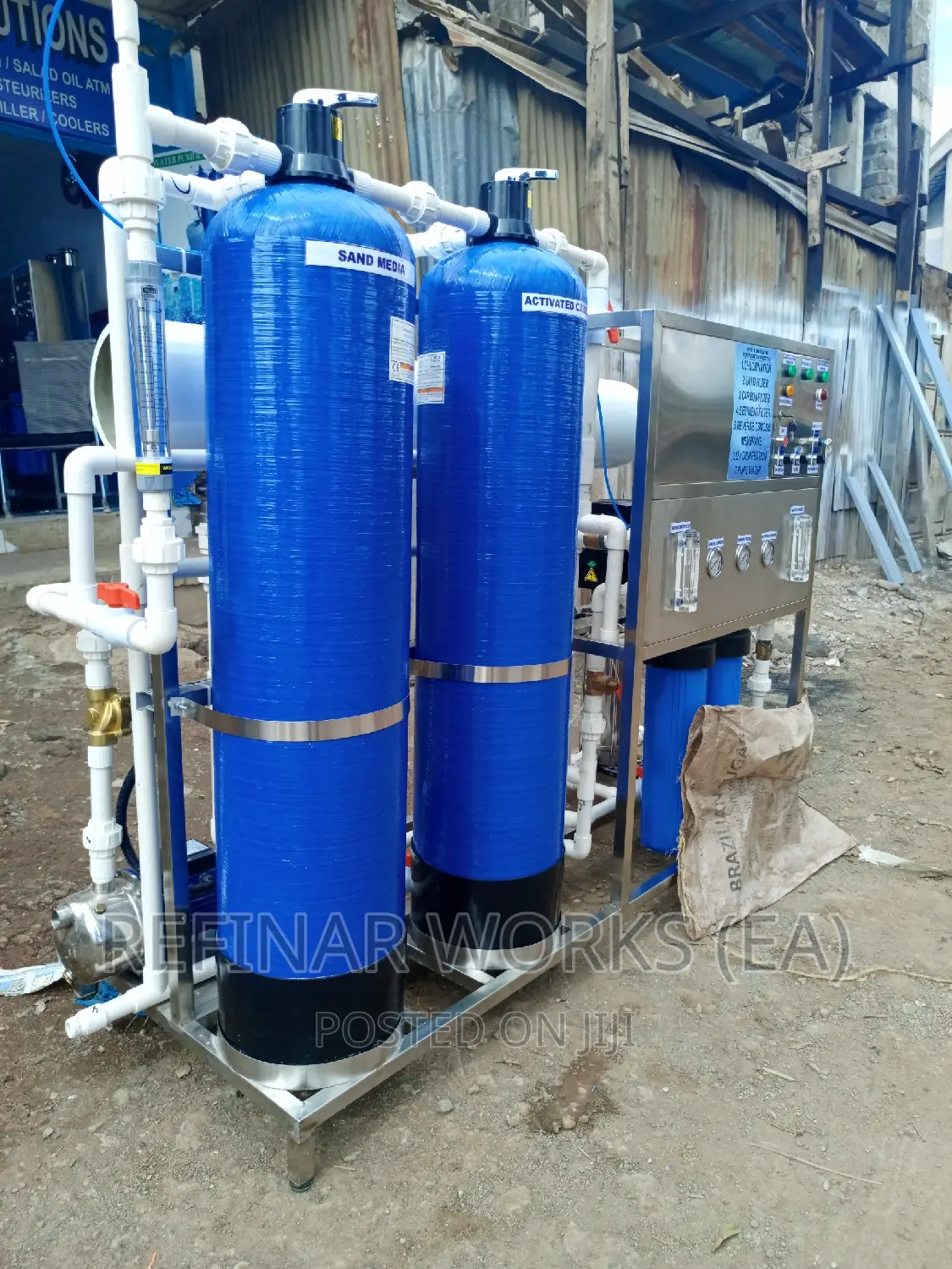 Reverse Osmosis Water Treatment Machine 1000 Liters Per Hour