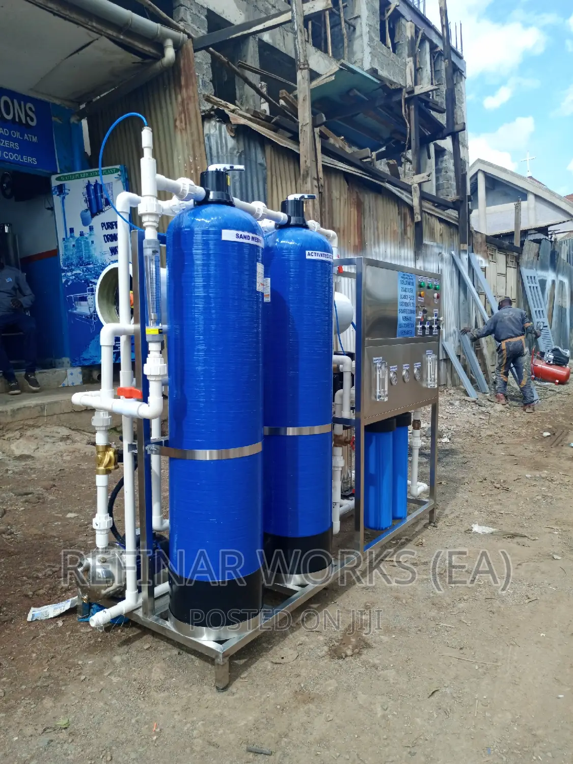 Reverse Osmosis Water Treatment Machine 1000 Liters Per Hour