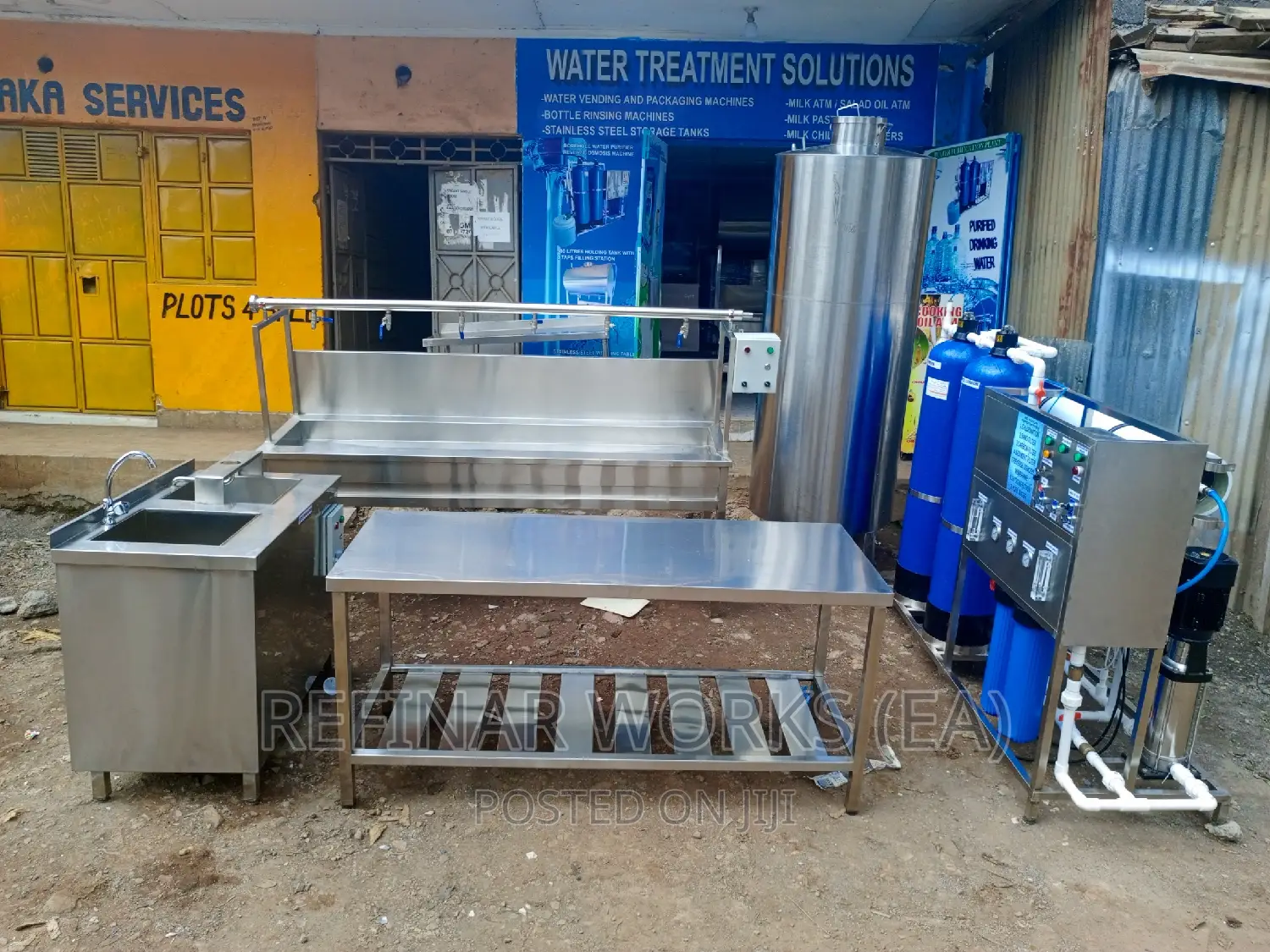 Reverse Osmosis Water Treatment Machine 1000 Liters Per Hour