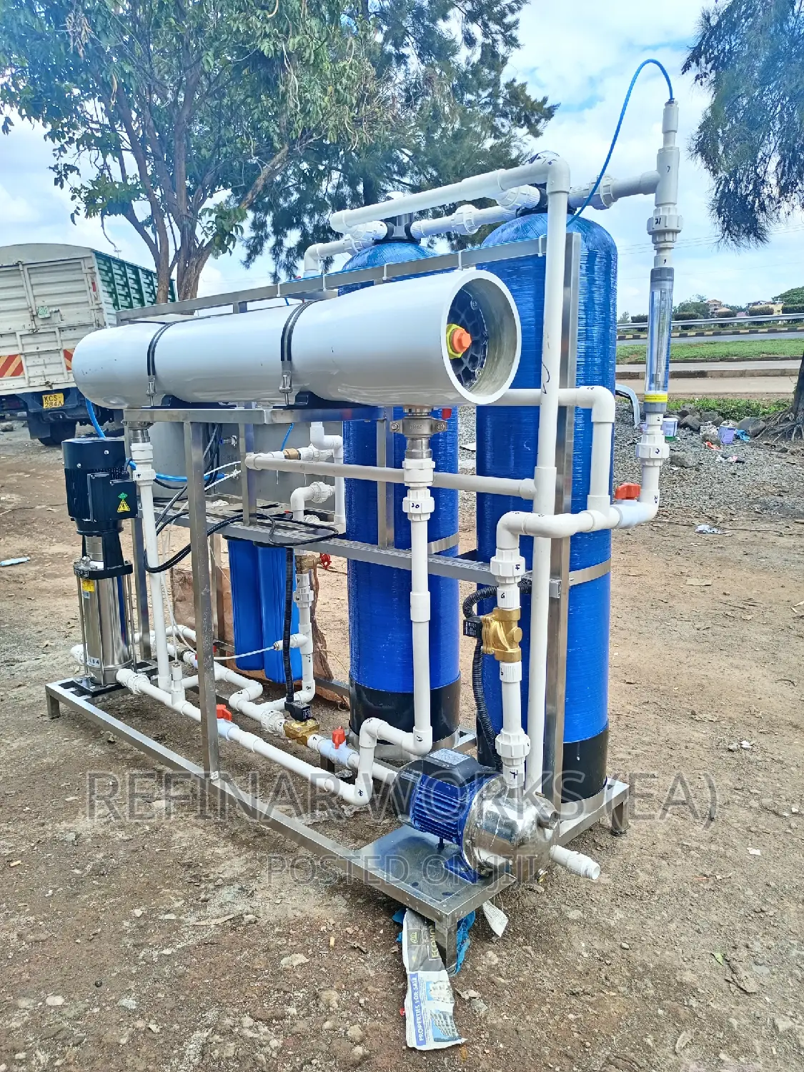 Water Purification Machines in Kenya 1000 LPH - Commercial