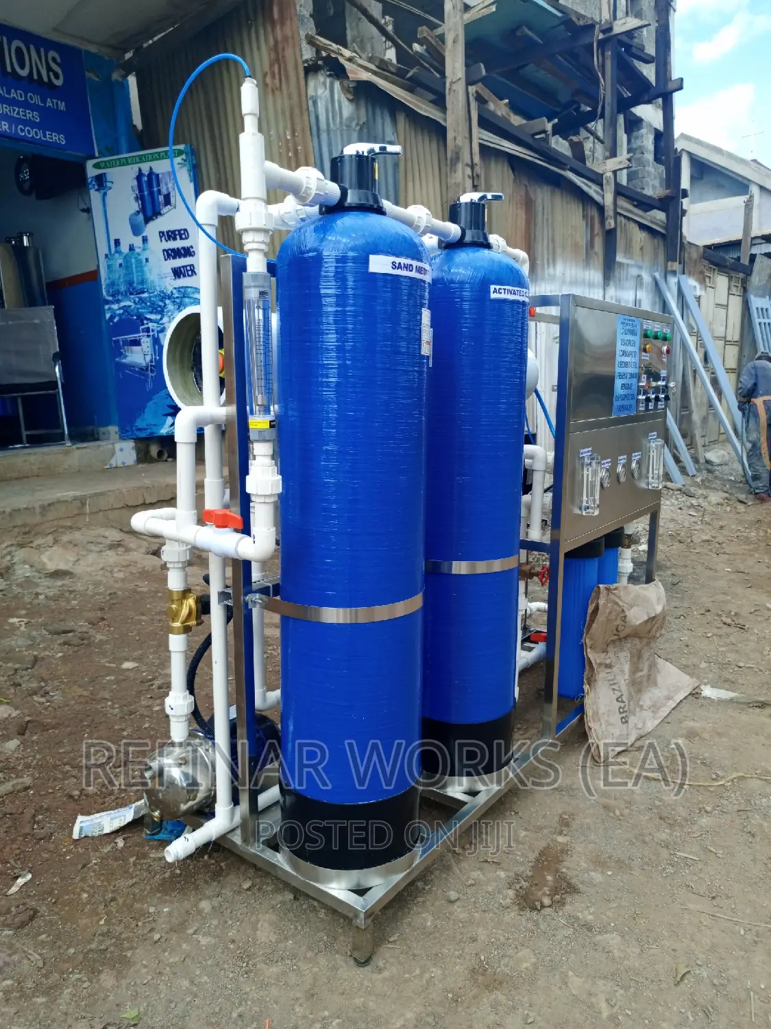 Water Purification Machines in Kenya 1000 LPH - Commercial