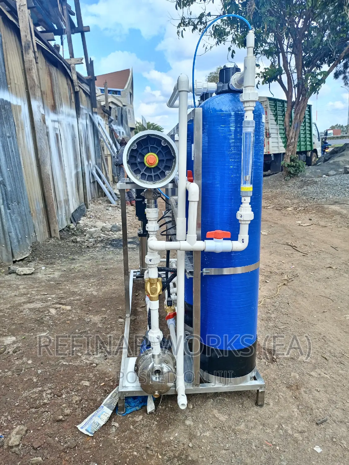 Reverse Osmosis Water Purifier 1000 Liters Per Hour