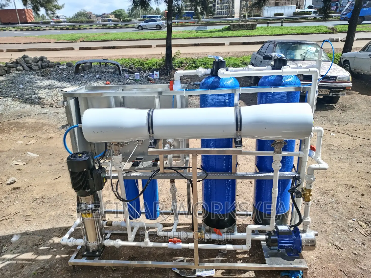 Reverse Osmosis Water Purifier 1000 Liters Per Hour