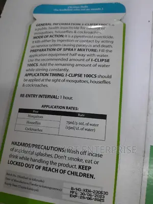 I -Clipse 100cs 75ml Insecticide/Pesticide
