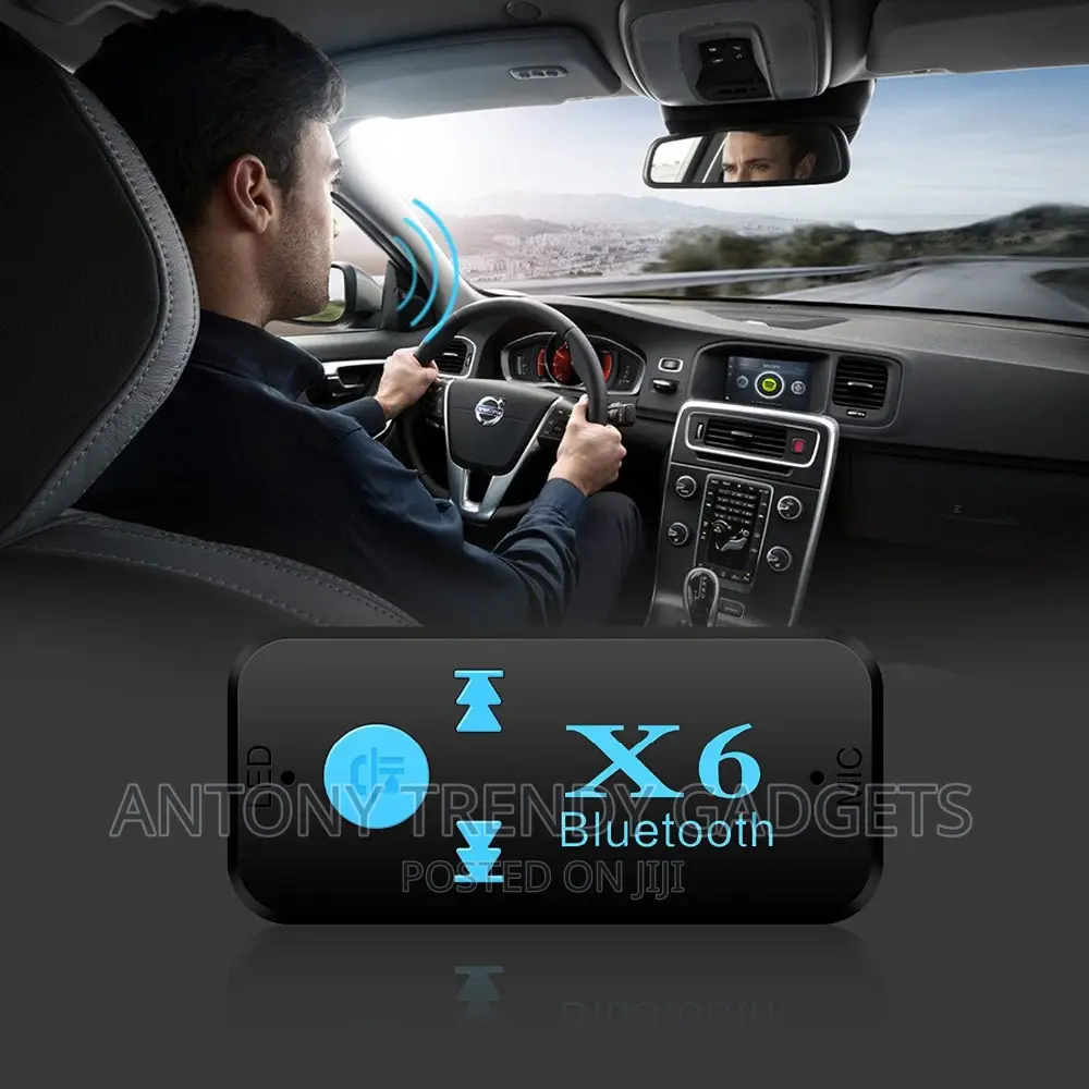 X6 Bluetooth 5.0 Receiver 3.5mm AUX Car Stereo
