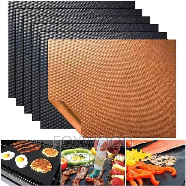 Non-Stick BBQ Grill Mats 4pcs - thumbnail 4