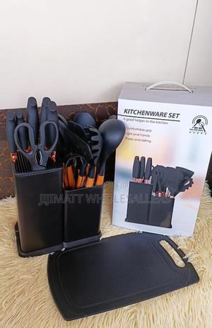 *19pcs Silicon Set*Chopping Board Knife Set Available - thumbnail 2