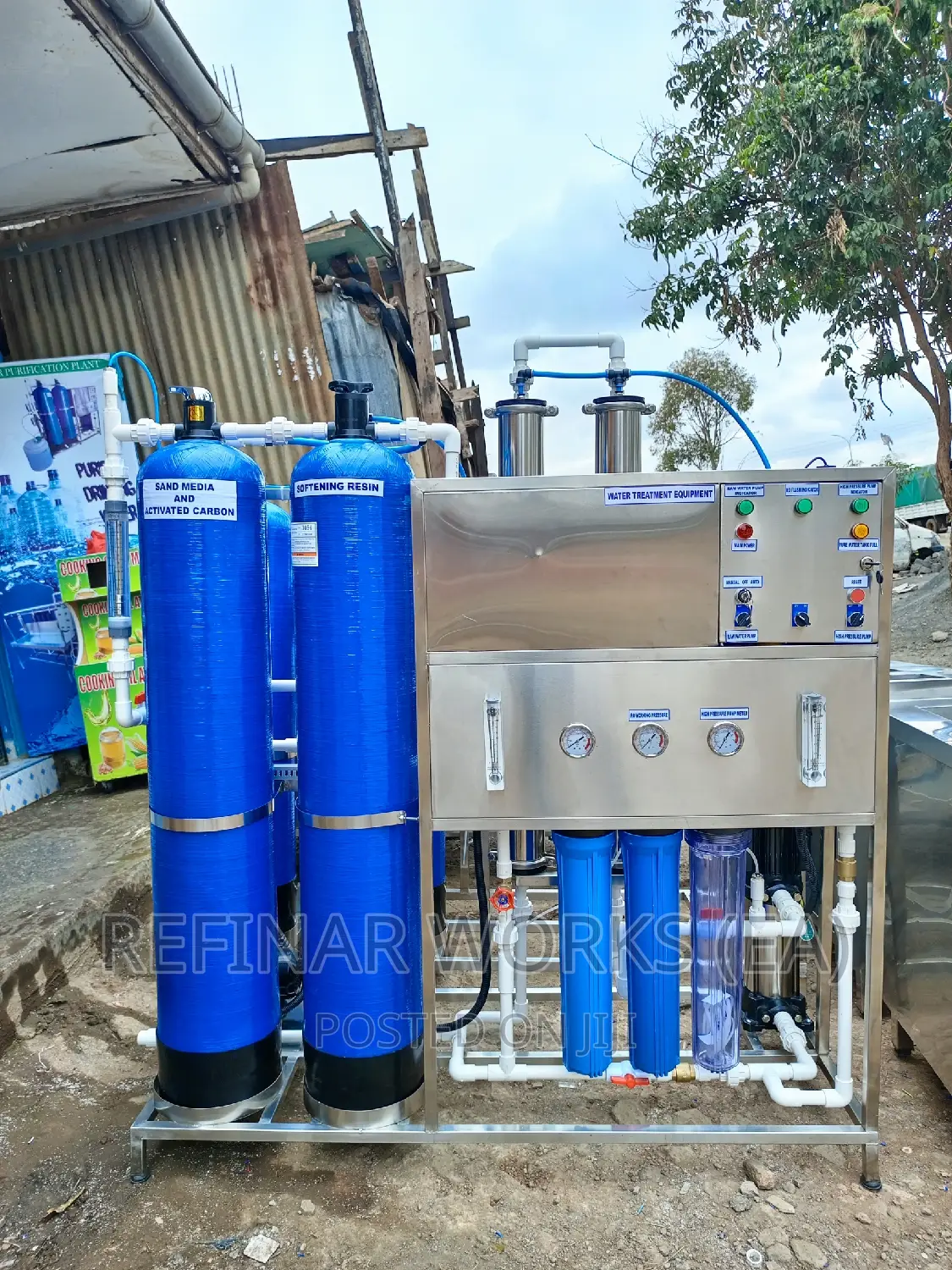 Water Purification Business Machines, Reverse Osmosis Im KE