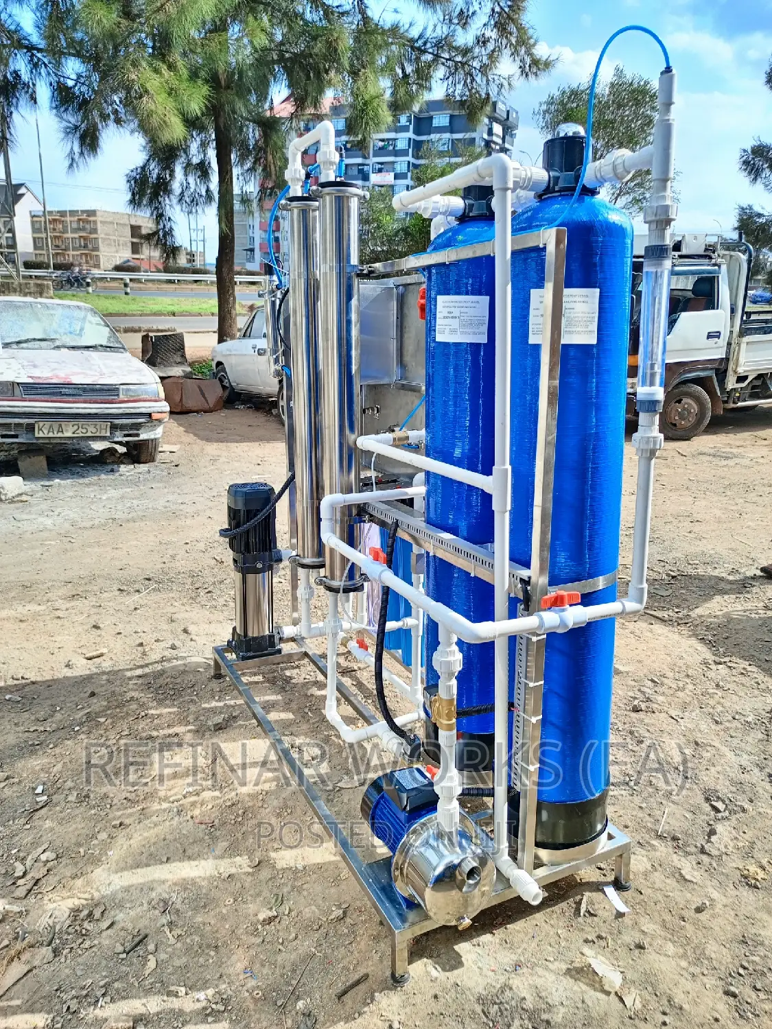 Water Purification Business Machines, Reverse Osmosis Im KE