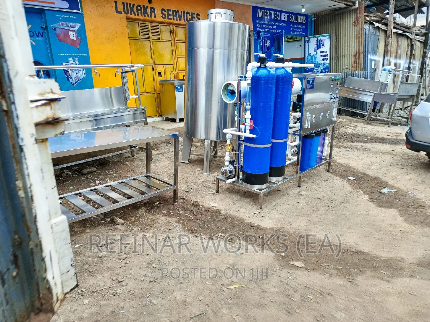 Water Purification Business Machines, Reverse Osmosis Im KE