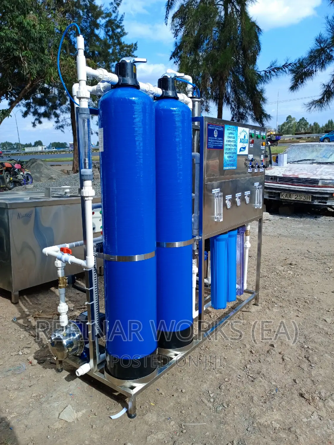 Water Purification Business Machines, Reverse Osmosis Im KE
