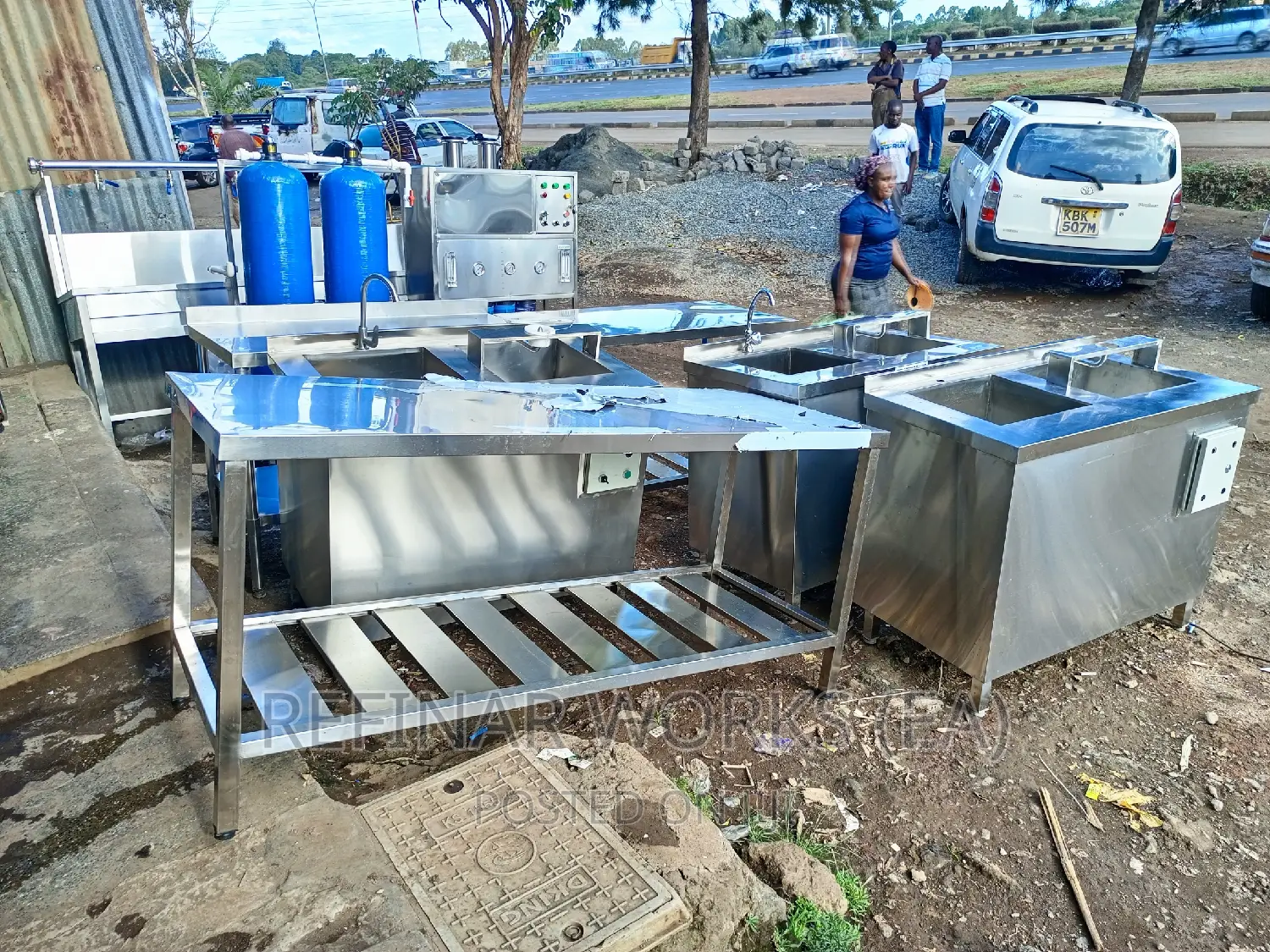 Water Purification Machines - Reverse Osmosis - Refilling
