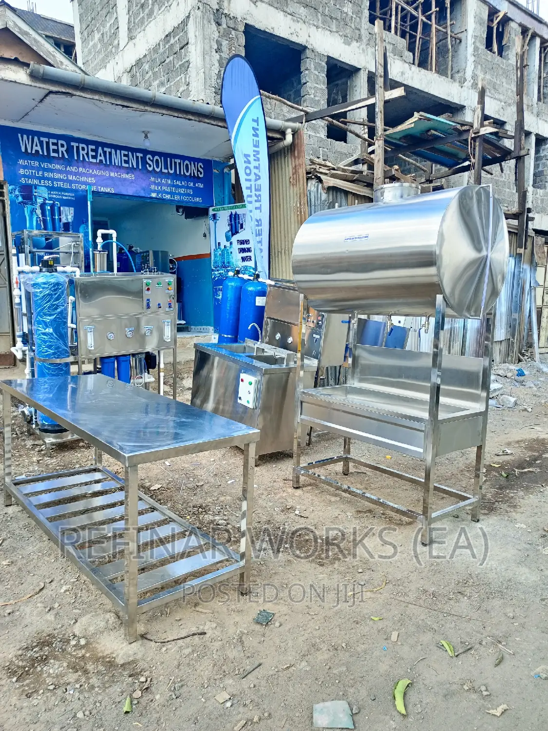 Water Purification Machines - Reverse Osmosis - Refilling