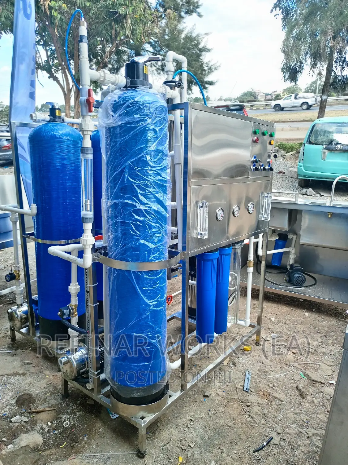 Water Purification Machines - Reverse Osmosis - Refilling