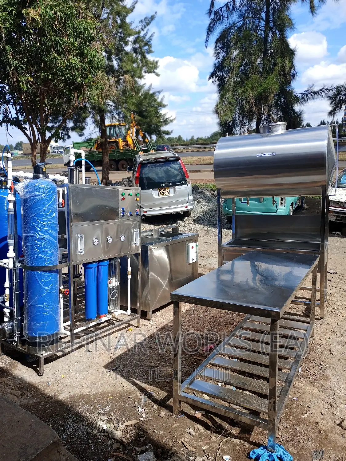 Water Purification Machines - Reverse Osmosis - Refilling