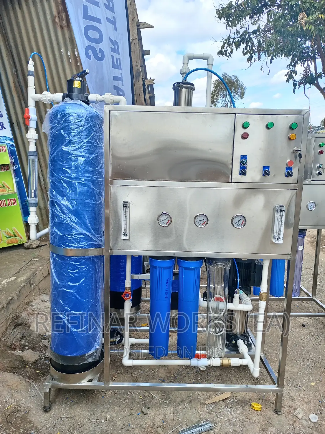 Water Purification Machines - Reverse Osmosis - Refilling