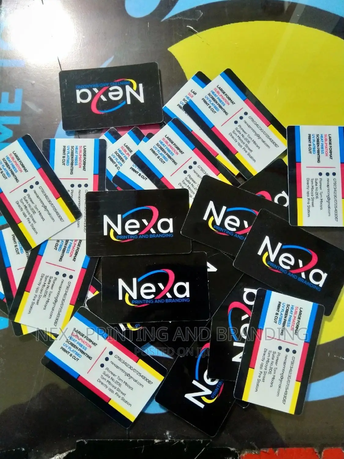 Hard Laminated Round Cornered Business Cards