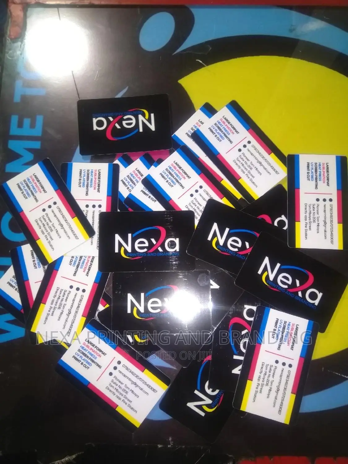 Hard Laminated Round Cornered Business Cards