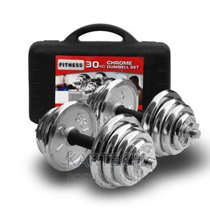 30kg Chrome Dumbbell - thumbnail 2