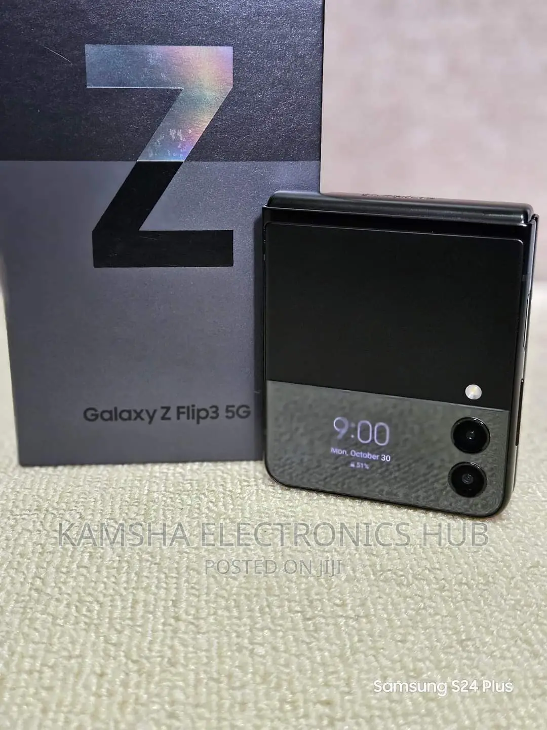 New Samsung Galaxy Z Flip 3 256 GB Gray