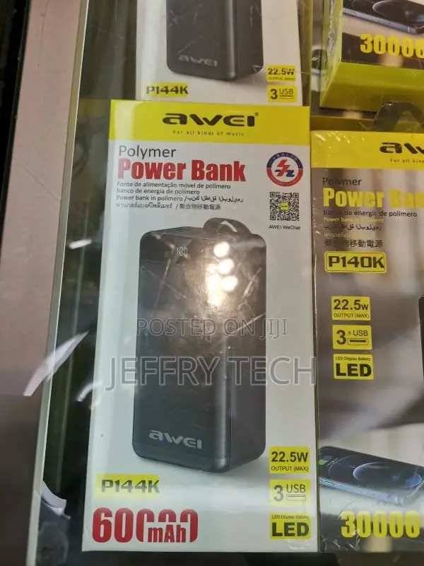 Awei P144K 60000mah Power Bank